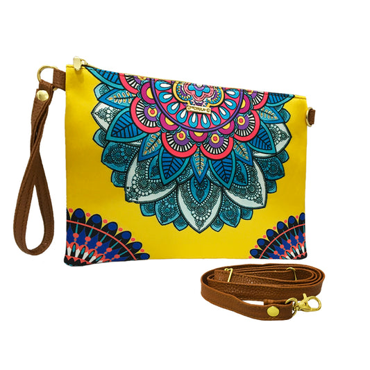 Yellow Mandala - Clutch