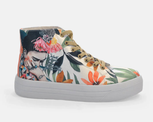 Frida Leaves and Flowers - Urban Boots