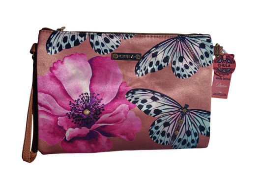 Rosa mariposas - Clutch