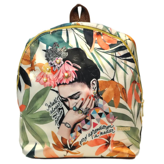 Frida Marguerites Rouges - Mini Sac à Dos