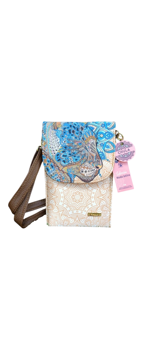 Turquoise Mandala - Amelie Mobile Phone Holder