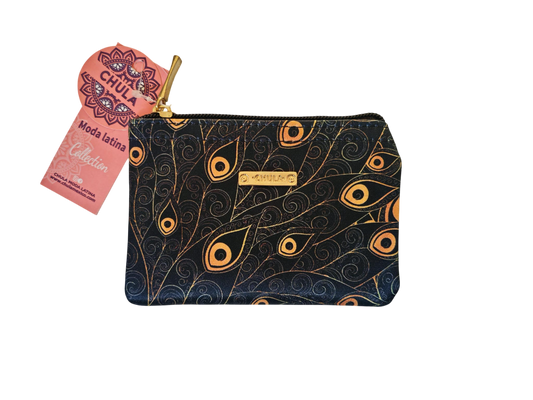 Paon d'or - Porte-cartes